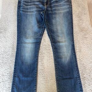 BKE Women's Straight Leg Blue Jeans
